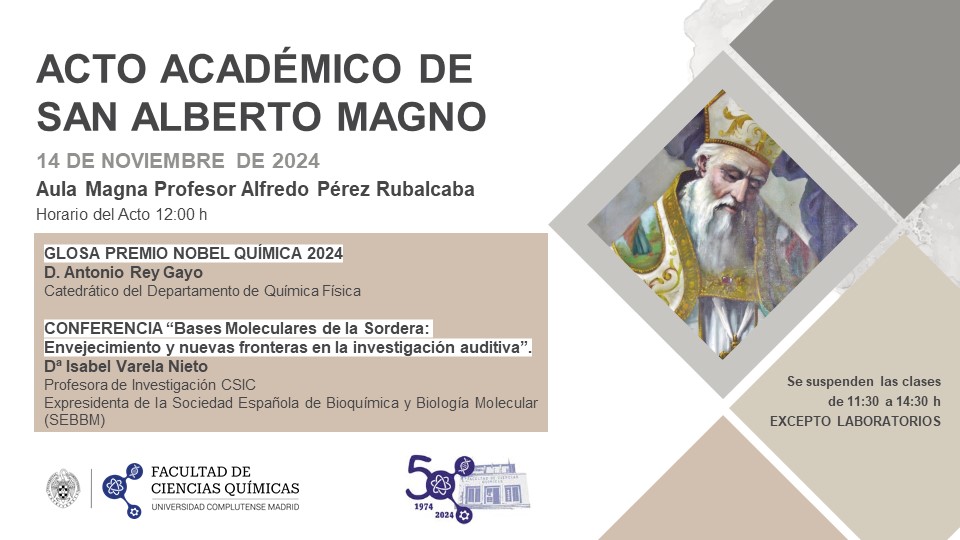 San Alberto Magno - 14 nov a las 12:00h